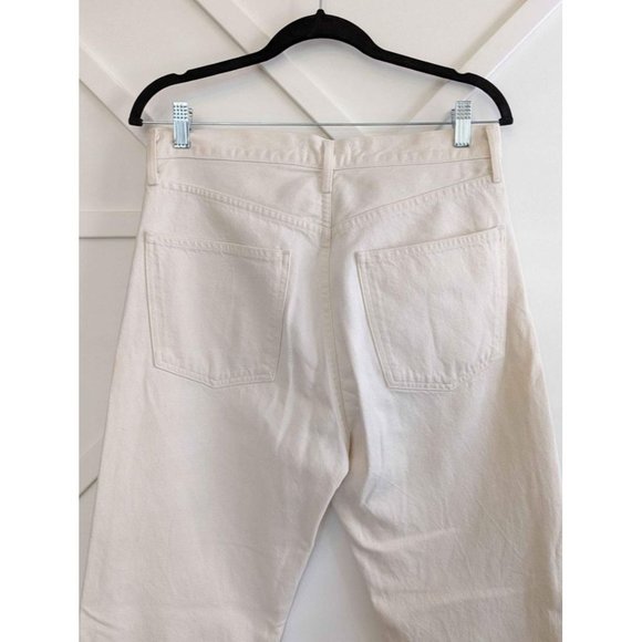 Agolde 90s high rise pinch jeans off white 28 - Picture 7 of 8